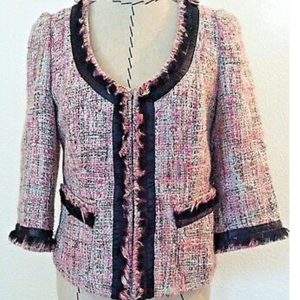 INC pink blazer